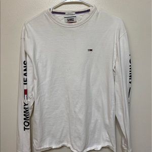 tommy hilfiger white longsleeve